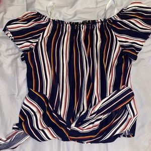 Off the shoulder too.